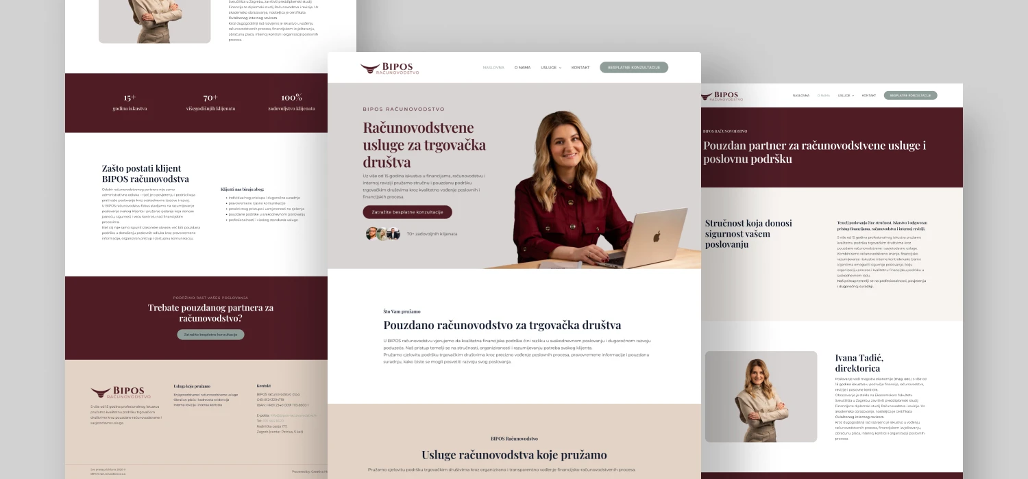 Izrada web stranica Creativa Hub Rijeka