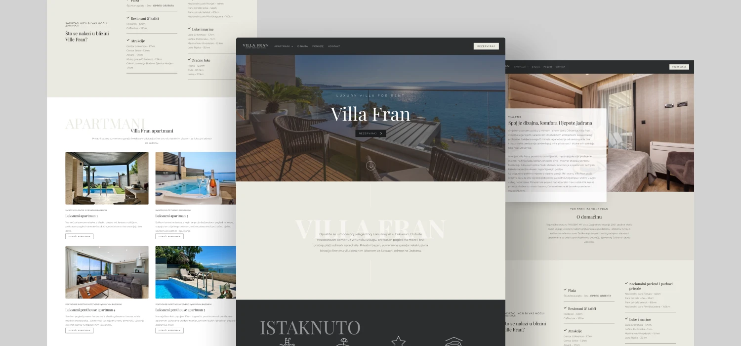 Web dizajn Creativa Hub Rijeka